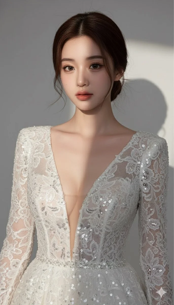 Ultra-Fine Realistic Beautiful Woman Portrait