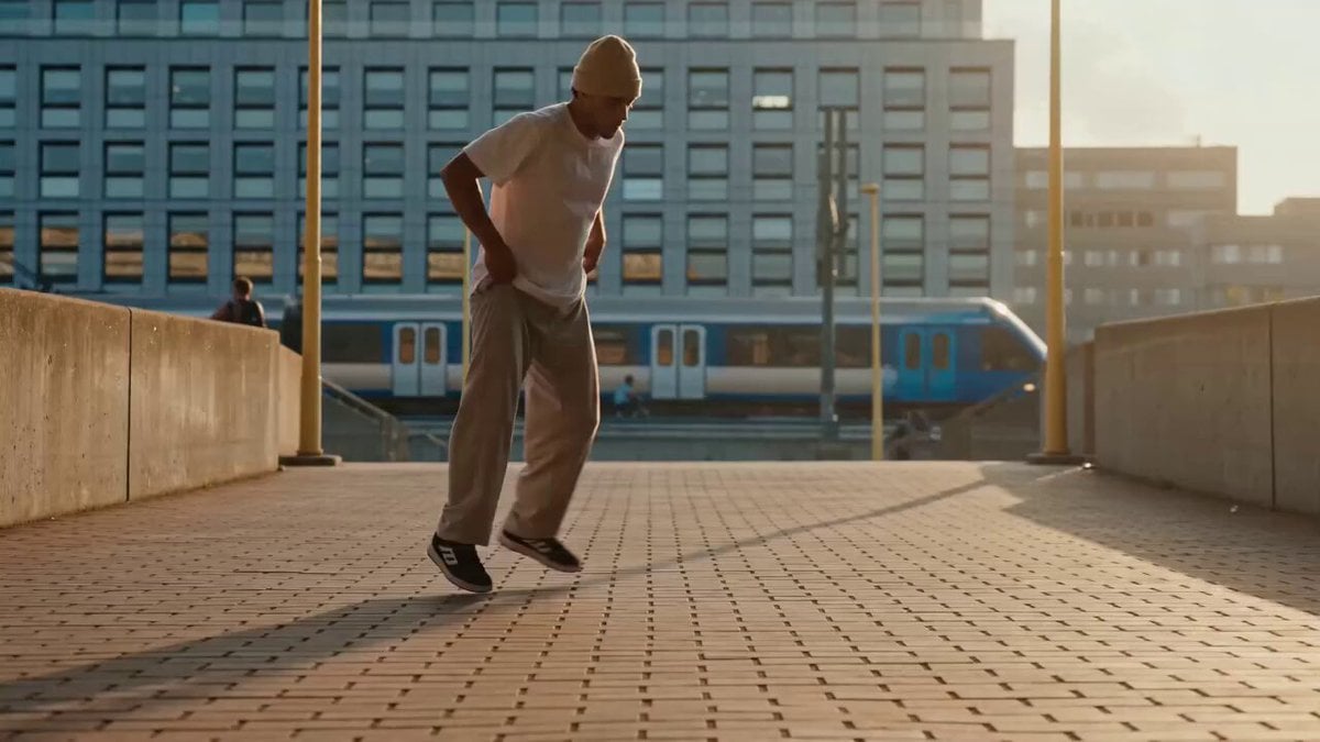 second photorealistic cinematic street-dance video, 16:9, one continuous